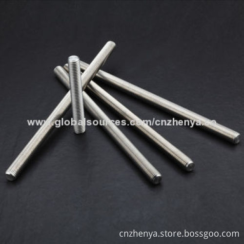 Aluminum DIN975 Threaded Bar, 10-6,000mm, 1-4m Lengths